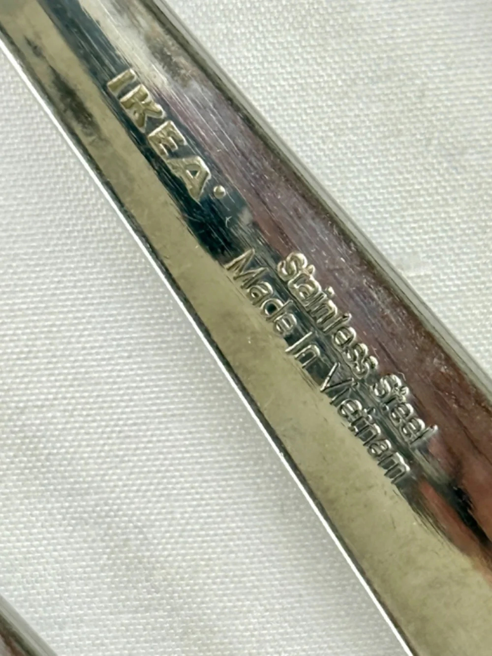 Ikea Dragon 3 Dinner Forks Stainless Steel China 7.5 inches Long Thanksgiving